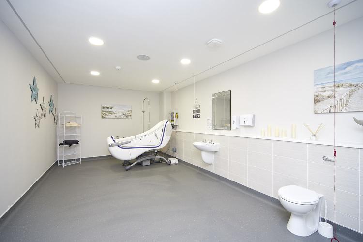 Sensory bathroom at Hylton Grange