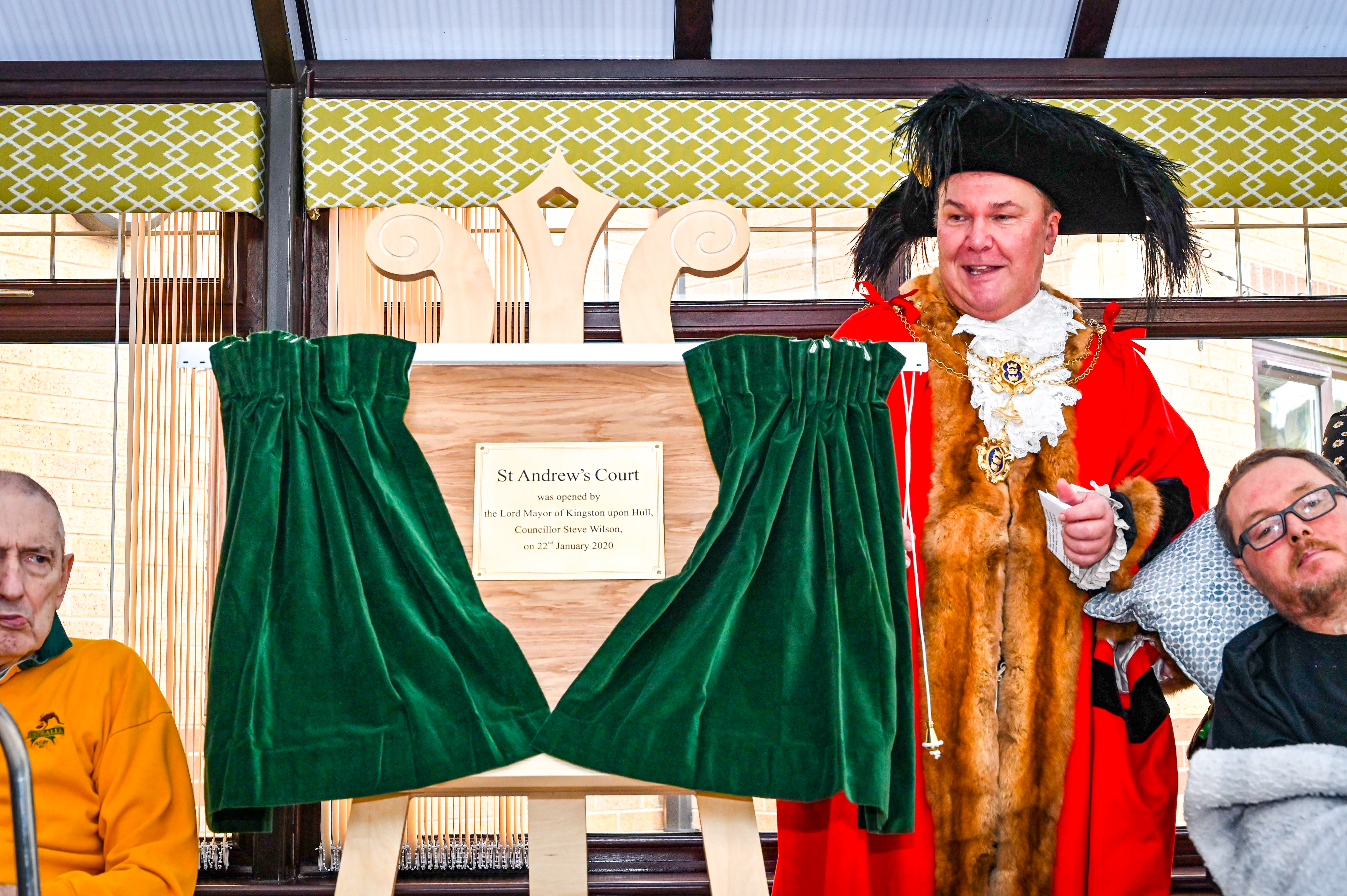 St Andrew's court opening Lord Mayor1