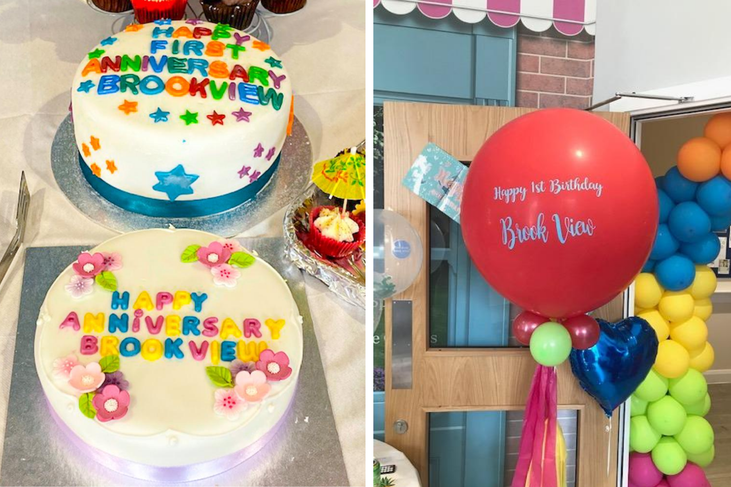 brook view care home complex first birthday party