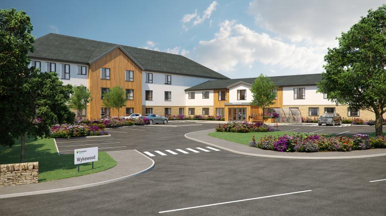 A picture of Wykewood - our new complex needs care home in Bradford