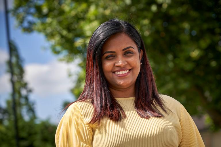 Dhanya Vincent is the Home Manager at Longley Park View care home in Sheffield