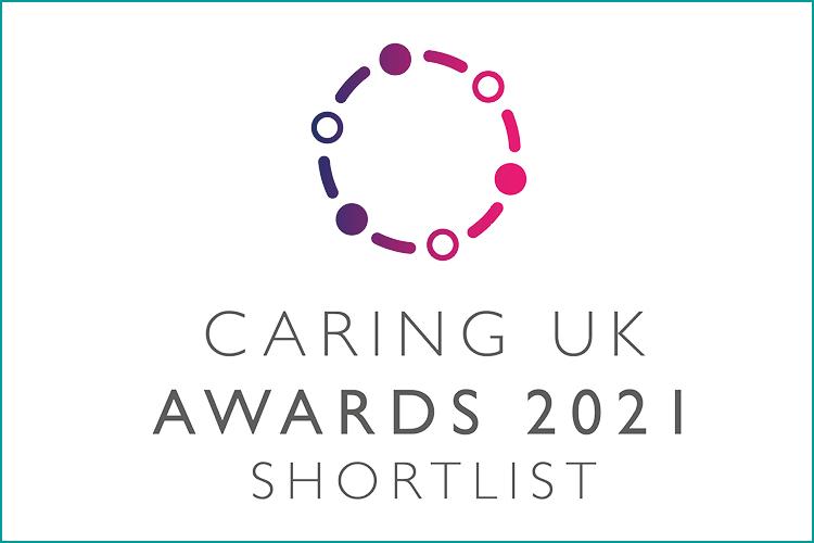 Caring UK Awards 2021 logo