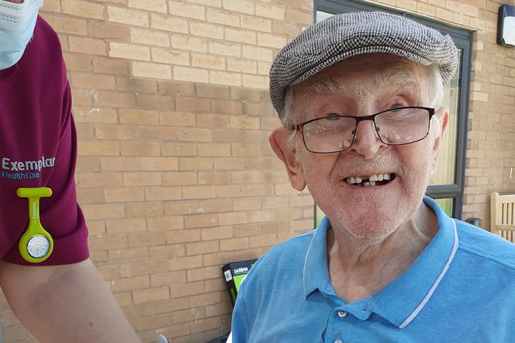 Desmond lives at Marmaduke care home in Hull
