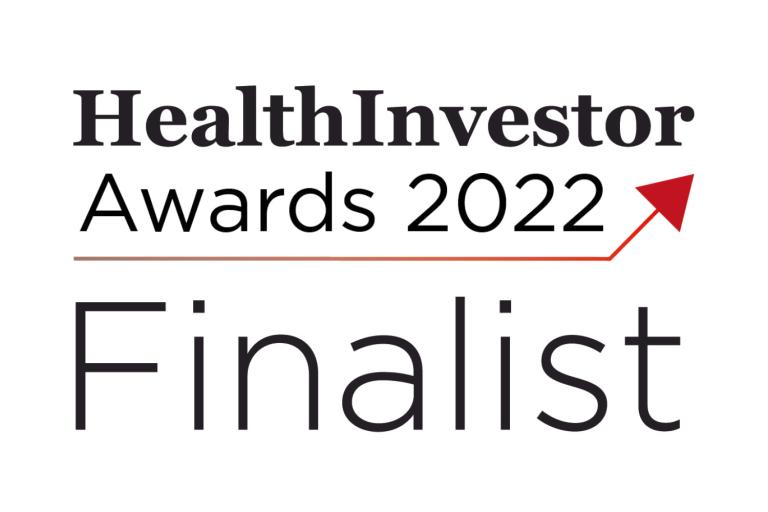 Health Investor Awards 2022 finalist logo