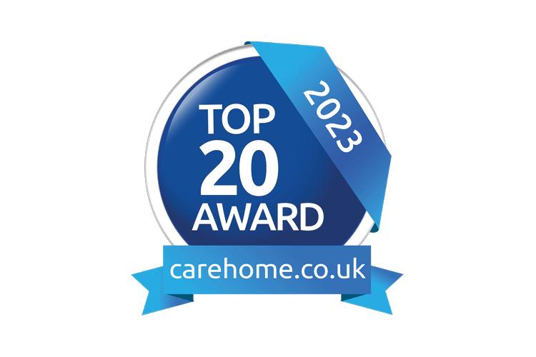 carehome.co.uk award logo