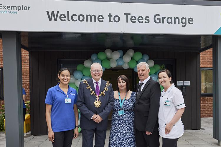 Mayor of Stockton opening Tees Grange care home