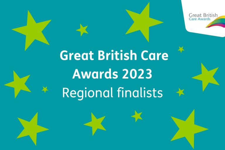 Great British Care Awards design